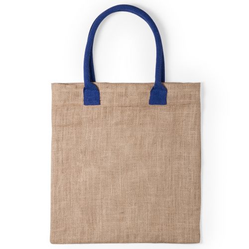 Jute Tasche | farbige Henkel - Bild 3